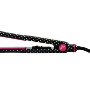Zoe polka dot flat iron